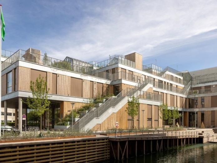 Facaden på Sluseholmen Skole