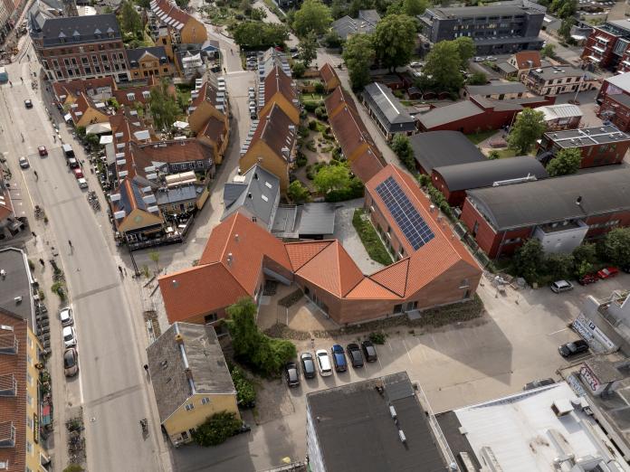 Billede af Botilbuddet Smedestræde set fra oven