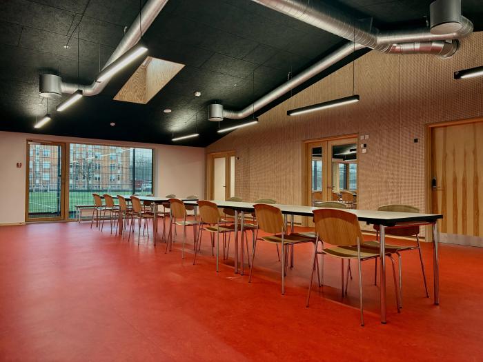 Fællesområde i Bavnehøj klubhus