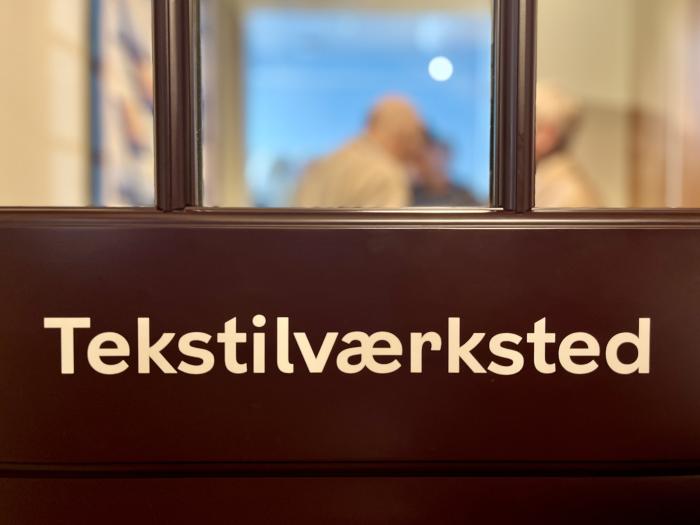 Tekstilværksted på BRØK