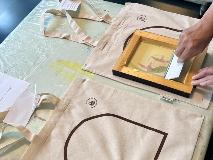 Tekstilværksted på BRØK #1