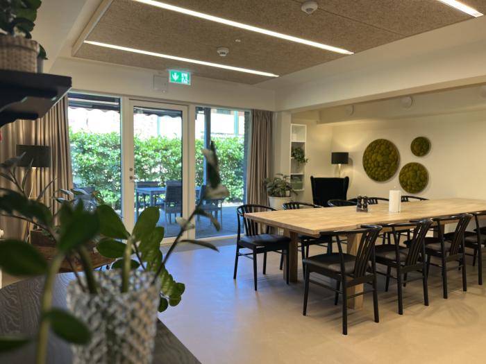 Spisestue i det nye botilbud på Pallesvej 