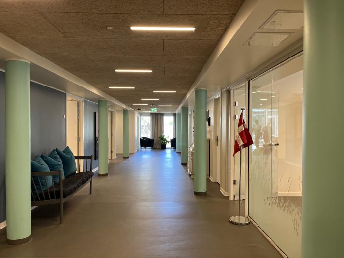 Gangareal i det nye botilbud på Pallesvej