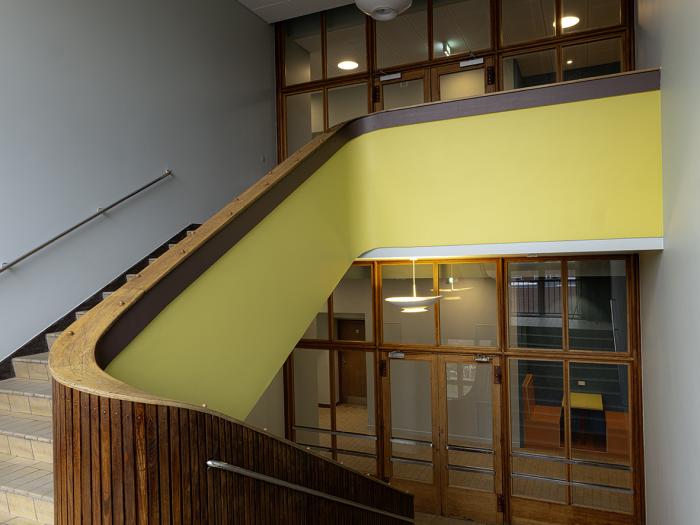 Trappeafsats på Nørre Fælled Skole