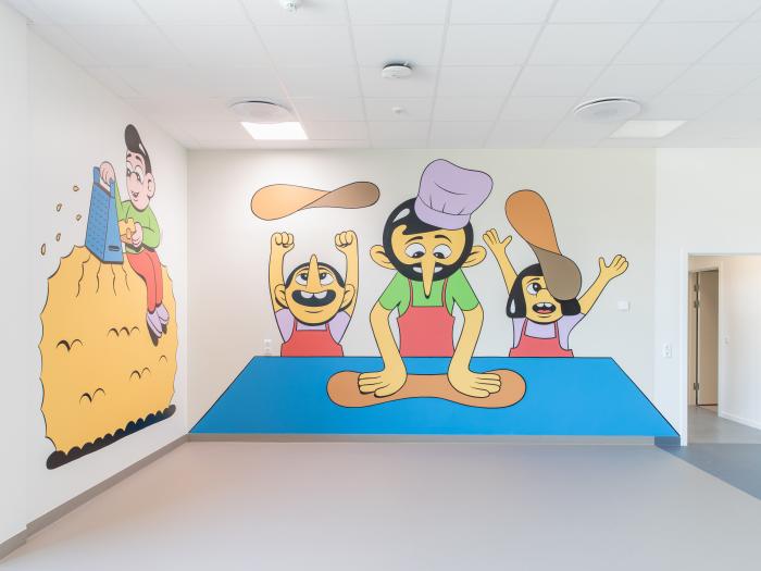 Vægdekorationer af kunstneren HuskMitNavn