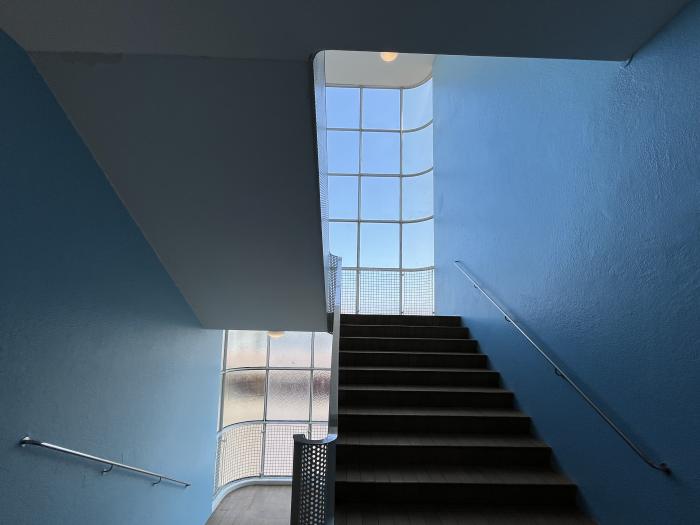 Trappeopgang i Skolen ved Sundet