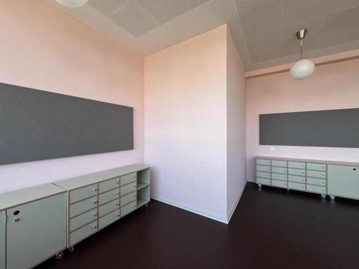 Klasselokale på Skolen ved Sundet