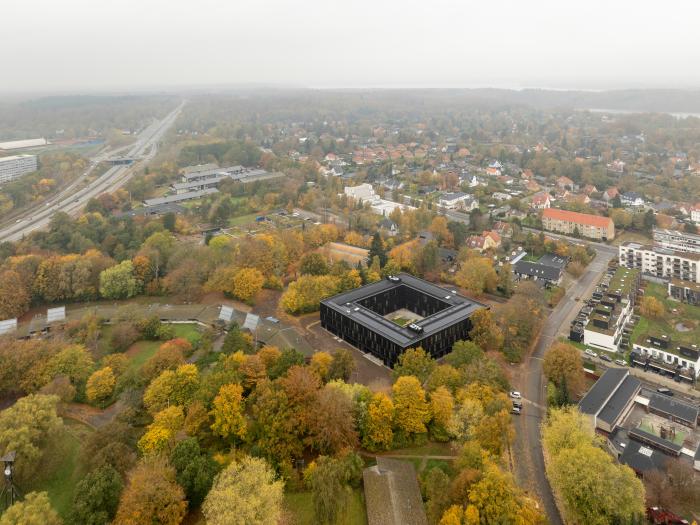 Botilbuddet Granvej set fra oven 