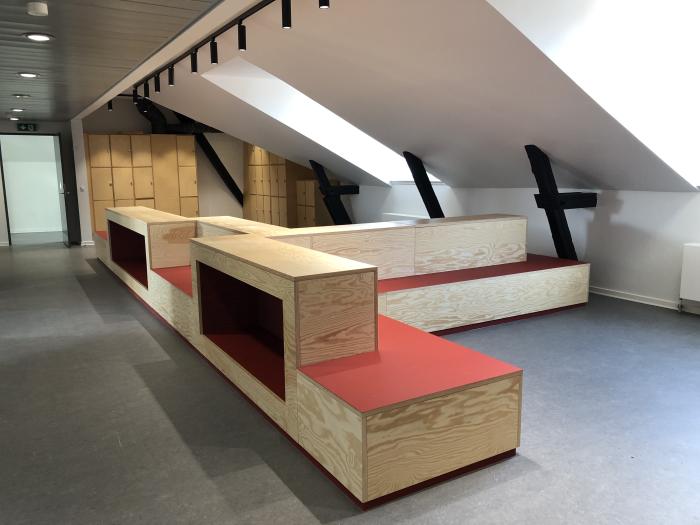 Opholdsrum på Heibergskolen