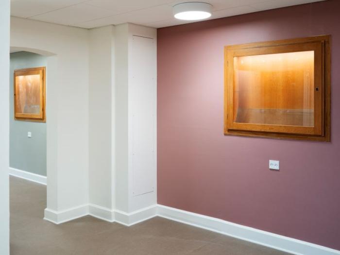 Nymalede vægge på Strandvejsskolen