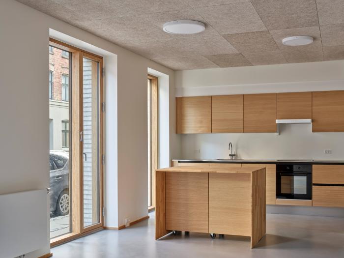 Et af køkkenerne på Botilbuddet på Sundevedsgade