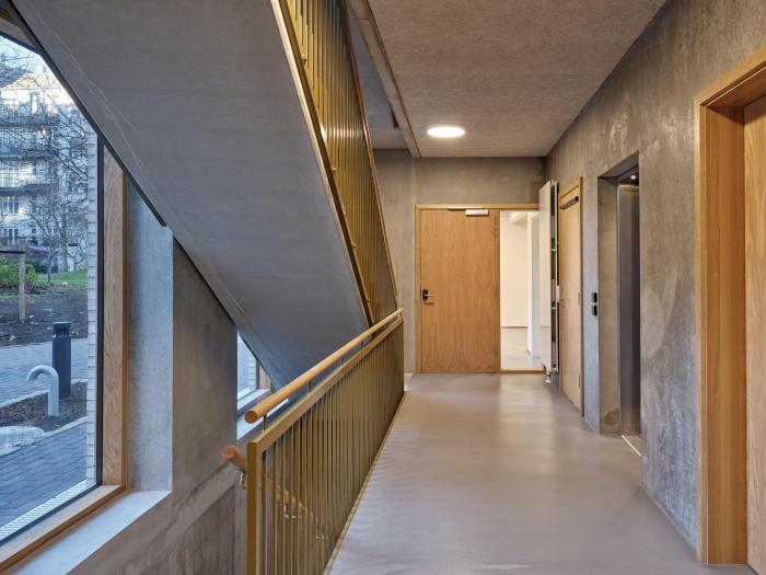 Trappeopgang på Botilbuddet på Sundevedsgade